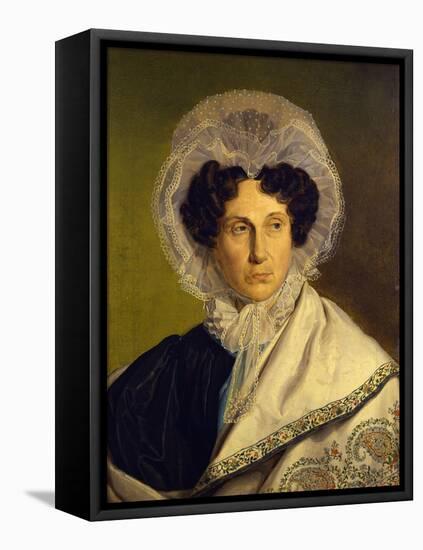 Portait of The-Alfred Rethel-Framed Premier Image Canvas