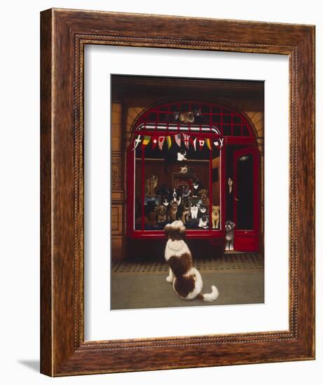 Portal Pet Show, 1993-Frances Broomfield-Framed Giclee Print