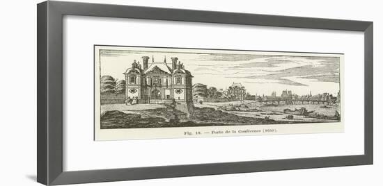 Porte De La Conference, 1650-null-Framed Giclee Print