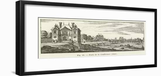 Porte De La Conference, 1650-null-Framed Giclee Print