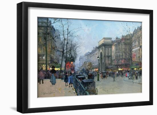 Porte Saint-Martin-Eugene Galien-Laloue-Framed Giclee Print