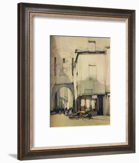 'Porte St Pater, Vannes', c20th century (1935)-Harry Tittensor-Framed Giclee Print