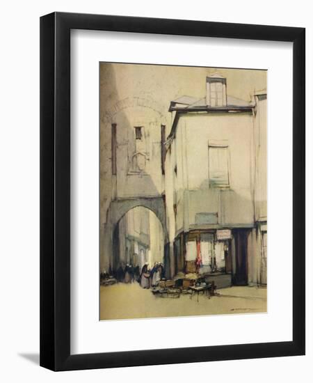 'Porte St Pater, Vannes', c20th century (1935)-Harry Tittensor-Framed Giclee Print