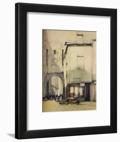 'Porte St Pater, Vannes', c20th century (1935)-Harry Tittensor-Framed Giclee Print