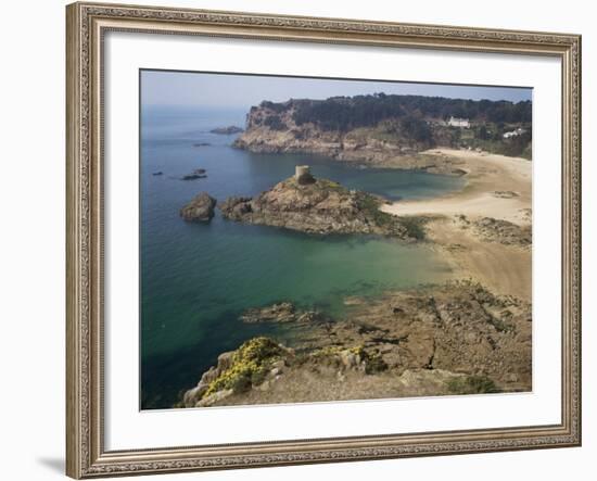 Portelet Bay, Jersey, Channel Islands, United Kingdom-G Richardson-Framed Photographic Print