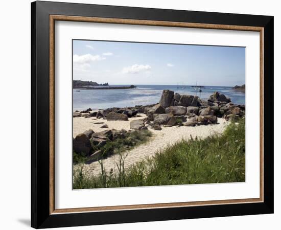 Porth Cress, St. Mary's, Isles of Scilly, United Kingdom, Europe-David Lomax-Framed Photographic Print