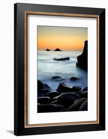 Porth Nanven, Cot Valley, Near St Just, Cornwall, UK-Ross Hoddinott-Framed Photographic Print