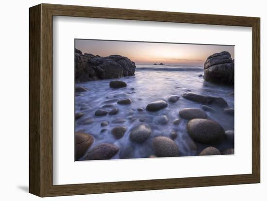 Porth Nanven, nr St Just, West Cornwall, UK-Ross Hoddinott-Framed Photographic Print