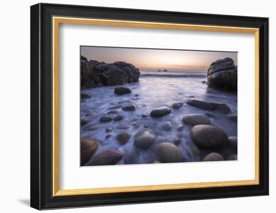 Porth Nanven, nr St Just, West Cornwall, UK-Ross Hoddinott-Framed Photographic Print