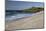 Porthmeor Beach and St. Nicholas Chapel, St. Ives, Cornwall, England, United Kingdom, Europe-Stuart Black-Mounted Photographic Print