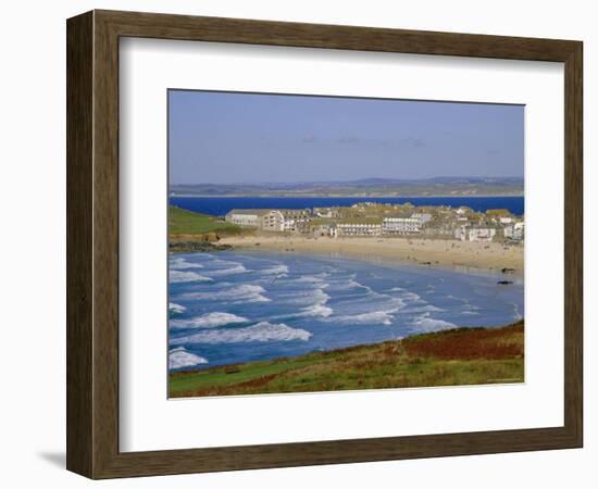 Porthmeor Beach, St. Ives, Cornwall, England, UK-Ken Gillham-Framed Photographic Print