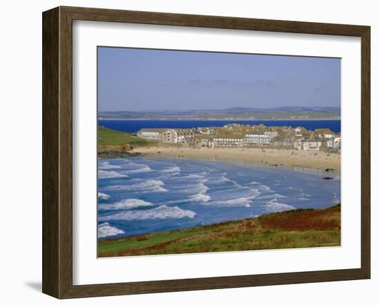 Porthmeor Beach, St. Ives, Cornwall, England, UK-Ken Gillham-Framed Photographic Print