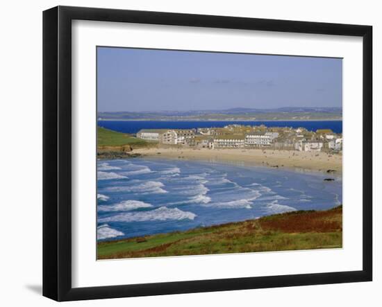 Porthmeor Beach, St. Ives, Cornwall, England, UK-Ken Gillham-Framed Photographic Print