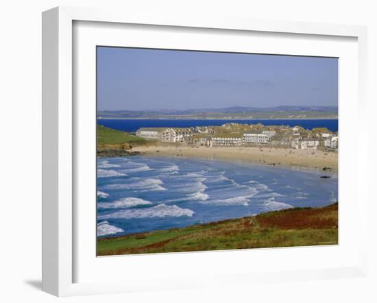 Porthmeor Beach, St. Ives, Cornwall, England, UK-Ken Gillham-Framed Photographic Print