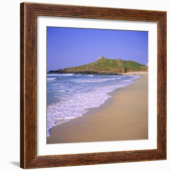 Porthmeor Beach, St. Ives, Cornwall, England, UK-Roy Rainford-Framed Photographic Print