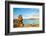 Porthmeor Beach, the Island, St. Ives, Cornwall, England, United Kingdom, Europe-Kav Dadfar-Framed Photographic Print