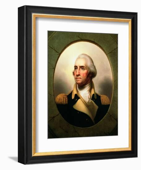 Porthole Portrait of George Washington, 1795-Rembrandt Peale-Framed Giclee Print