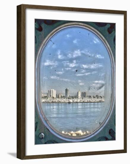 Porthole Views-Toula Mavridou-Messer-Framed Giclee Print