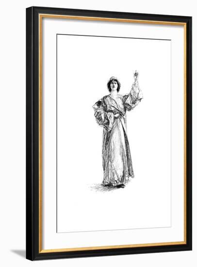 Portia, 1895-Edwin Austin Abbey-Framed Giclee Print