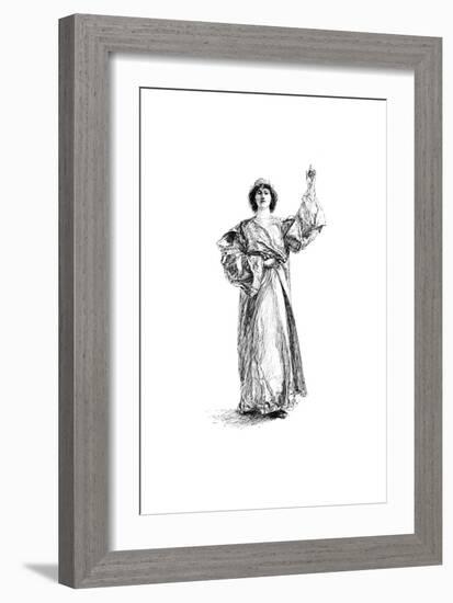 Portia, 1895-Edwin Austin Abbey-Framed Giclee Print