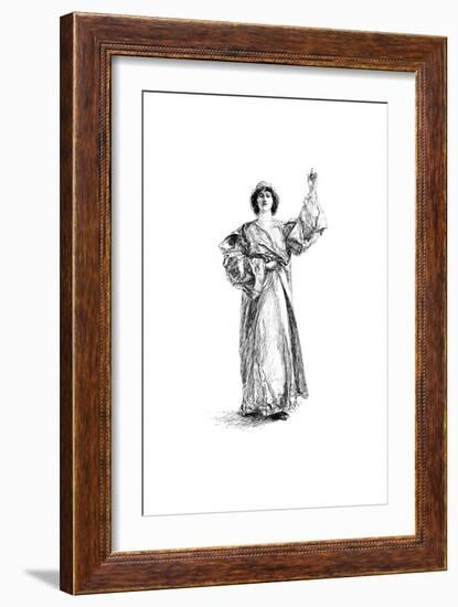 Portia, 1895-Edwin Austin Abbey-Framed Giclee Print