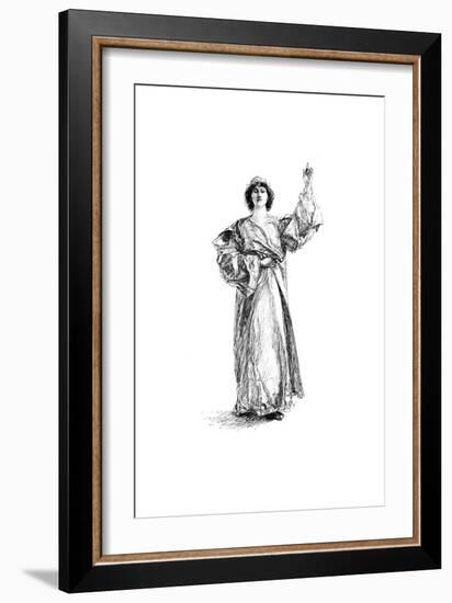 Portia, 1895-Edwin Austin Abbey-Framed Giclee Print