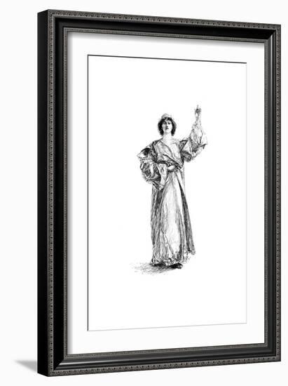 Portia, 1895-Edwin Austin Abbey-Framed Giclee Print