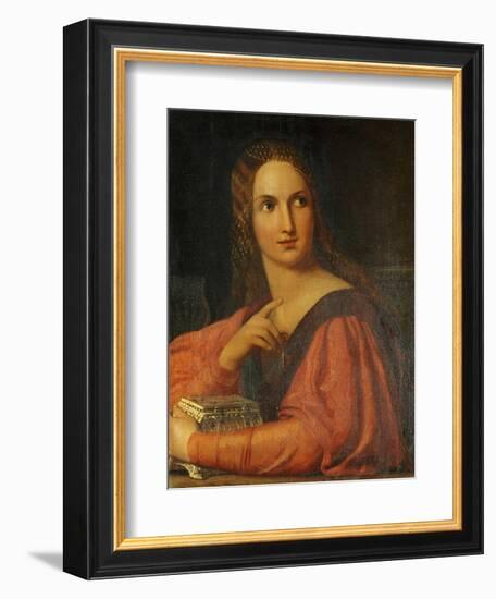 Portia with the Casket, Vide "Merchant of Venice"-Joseph Severn-Framed Giclee Print