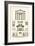 Portico, Coffer and Palmette-Ornament-J. Buhlmann-Framed Art Print