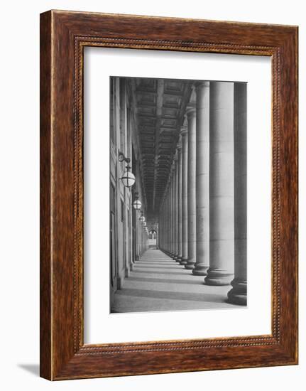 Portico facing Canal Street, Chicago Union Station, Illinois, 1926-null-Framed Photographic Print