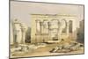 Portico of the Temple of Kalabshah, from "Egypt and Nubia", Vol.1-David Roberts-Mounted Giclee Print