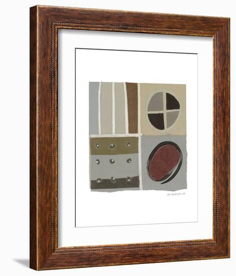 Portico-P^G^ Gravele-Framed Art Print