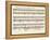 Portion of the Manuscript of Beethoven's a Flat Major Sonata, Opus 26-Ludwig Van Beethoven-Framed Premier Image Canvas