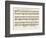 Portion of the Manuscript of Beethoven's a Flat Major Sonata, Opus 26-Ludwig Van Beethoven-Framed Giclee Print