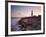 Portland Bill Lighthouse at Sunset, Dorset, England, United Kingdom, Europe-Julian Elliott-Framed Photographic Print