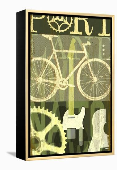 Portland Cycle-Cory Steffen-Framed Premier Image Canvas