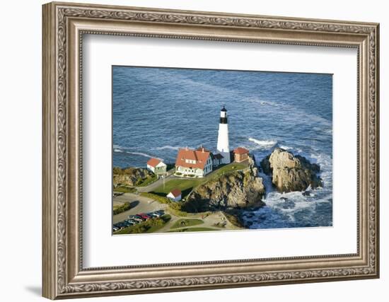 Portland Head Lighthouse, Cape Elizabeth, Maine-Joseph Sohm-Framed Photographic Print