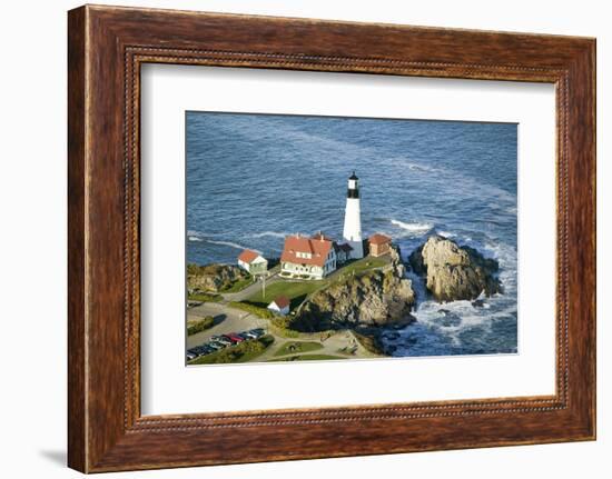 Portland Head Lighthouse, Cape Elizabeth, Maine-Joseph Sohm-Framed Photographic Print