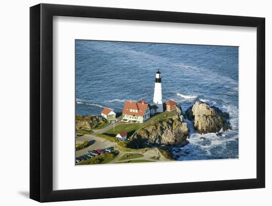 Portland Head Lighthouse, Cape Elizabeth, Maine-Joseph Sohm-Framed Photographic Print