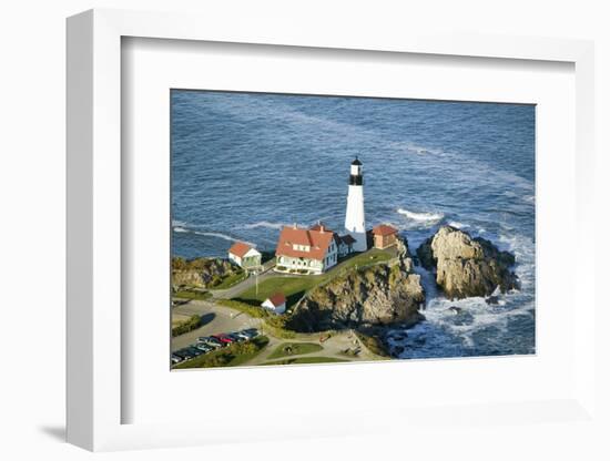 Portland Head Lighthouse, Cape Elizabeth, Maine-Joseph Sohm-Framed Photographic Print