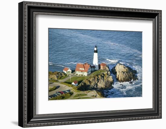 Portland Head Lighthouse, Cape Elizabeth, Maine-Joseph Sohm-Framed Photographic Print