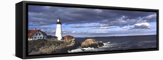 Portland Head Lighthouse, Portland, Maine, USA-Bill Bachmann-Framed Premier Image Canvas