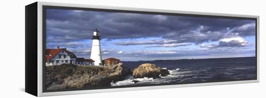 Portland Head Lighthouse, Portland, Maine, USA-Bill Bachmann-Framed Premier Image Canvas