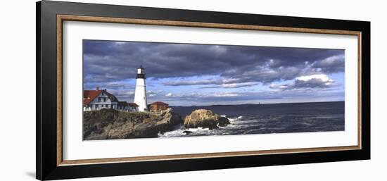 Portland Head Lighthouse, Portland, Maine, USA-Bill Bachmann-Framed Photographic Print