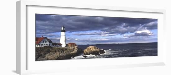 Portland Head Lighthouse, Portland, Maine, USA-Bill Bachmann-Framed Photographic Print