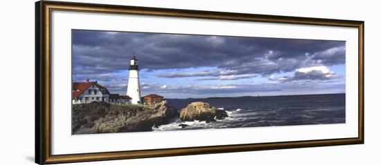 Portland Head Lighthouse, Portland, Maine, USA-Bill Bachmann-Framed Photographic Print