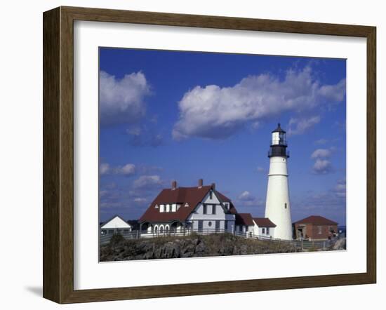 Portland Head Lighthouse, Portland, Maine-Darrell Gulin-Framed Photographic Print