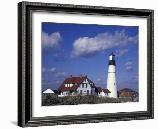 Portland Head Lighthouse, Portland, Maine-Darrell Gulin-Framed Photographic Print