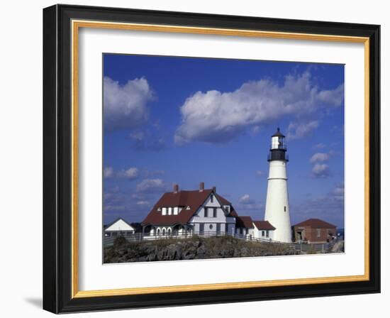 Portland Head Lighthouse, Portland, Maine-Darrell Gulin-Framed Photographic Print