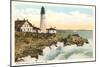 Portland Head Lighthouse, Portland, Maine-null-Mounted Art Print